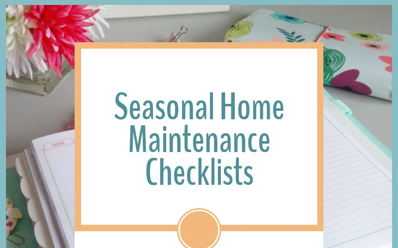 Home Maintenance checklist