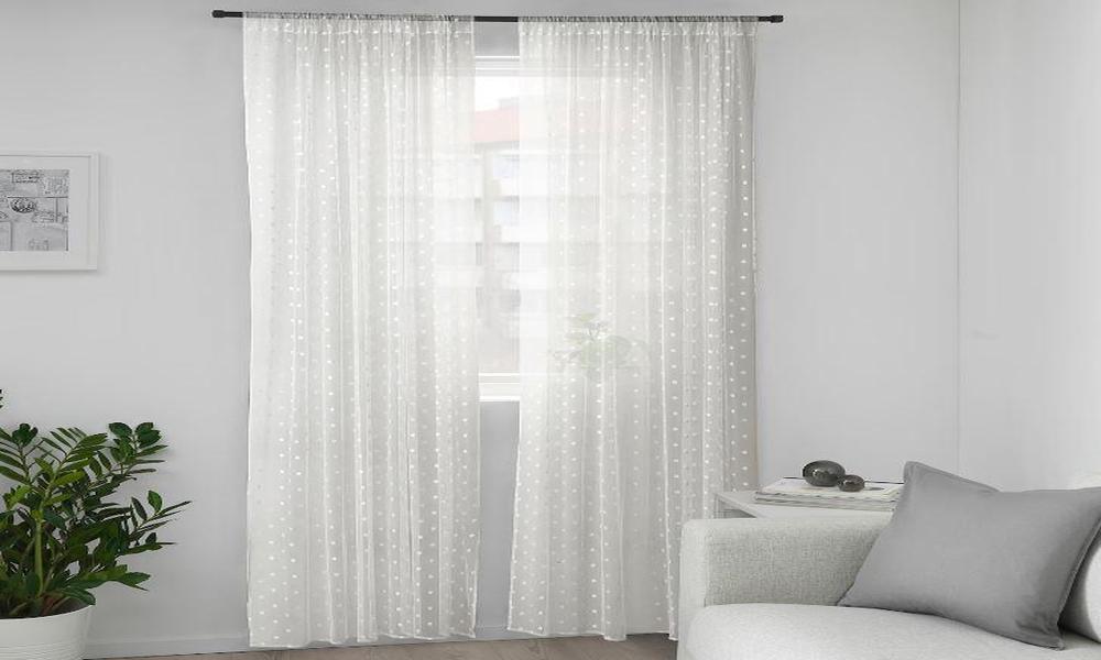 You should have chiffon curtains in Your Home